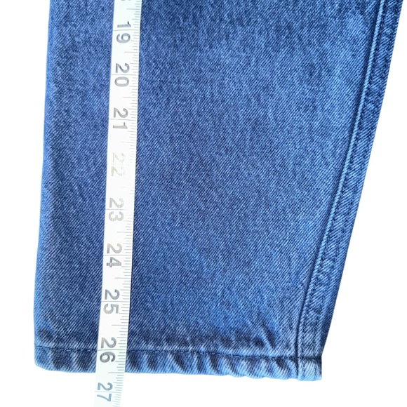 Vintage Bill Blass 1980s 100% Denim Blue Jeans - Picture 5 of 6